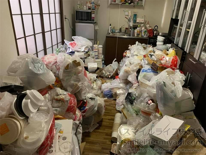 作業前|ゴミ屋敷・汚部屋の片づけ清掃