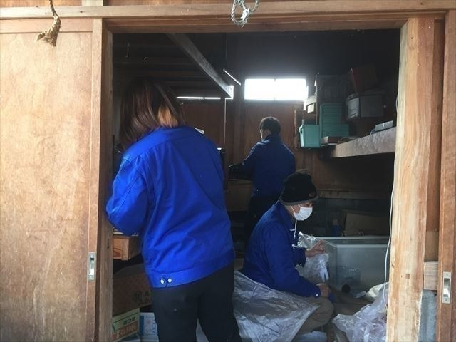 石巻市で沢山の遺品整理-1