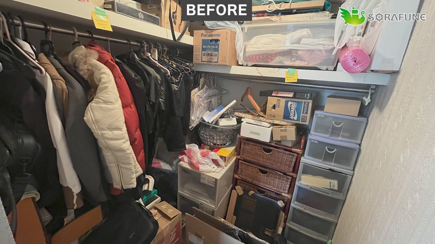 秋田県横手市遺品整理の実例｜作業前